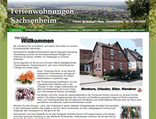 Tablet Screenshot of ferienwohnungen-sachsenheim.de